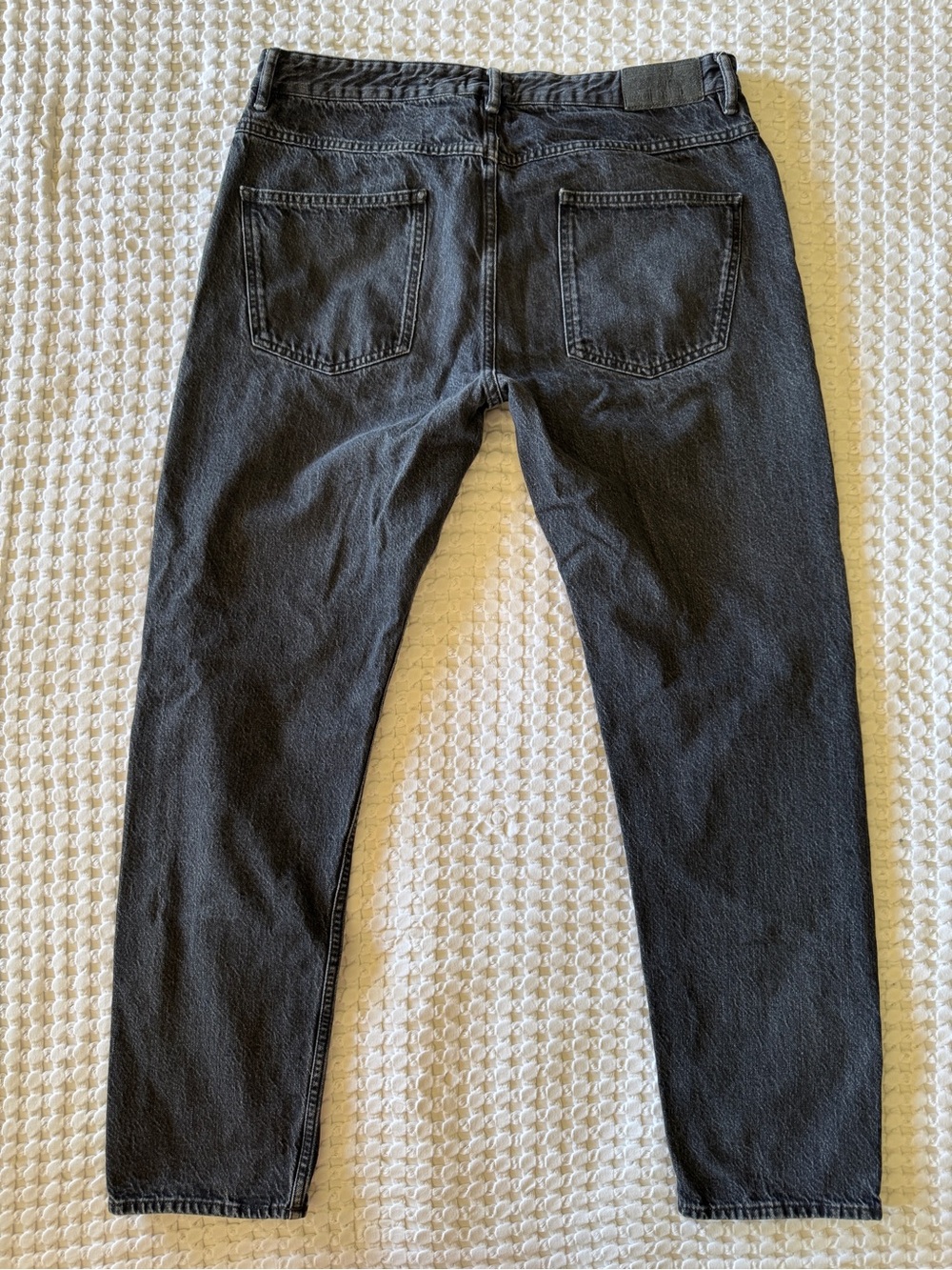 Closed Men’s 36 Black Wash Tapered Jeans Made in Italy - Picture 3 of 9